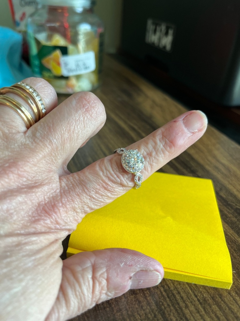 Moissinate ring - Picture 2 of 2